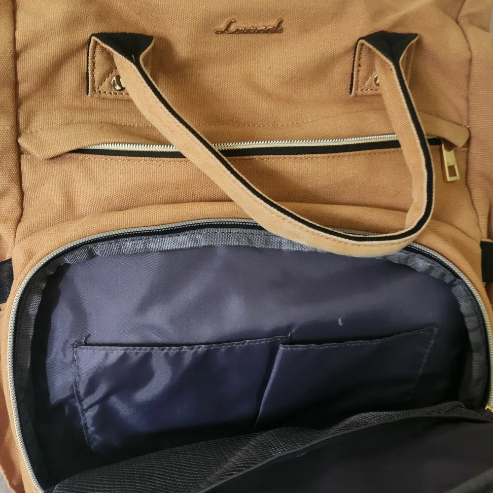Tan Canvas Travel Bag - Picture 6 of 8